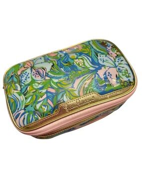 Lilly Pulitzer PVC cosmetic bag